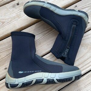Deep See Ladies Black Manta Boots